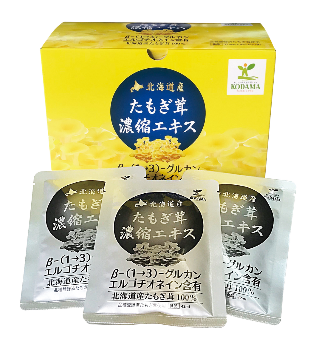 KODAMA Golden Oyster Mushroom Extract (42mg x 30 Packets)